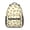 School Bus and, variant on School Bus and Wheels Beige Pattern Backpack for School, Cute School Bag with Adjustable Shoulder Straps and Padded Back, 15.3"x11"x6.7"