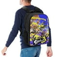 thumbnail image 5 of Splatoon Backpacks 16 Inch Lightweight Casual Bookbags Travel Daypack Bookbags for Camping Hiking, 5 of 6