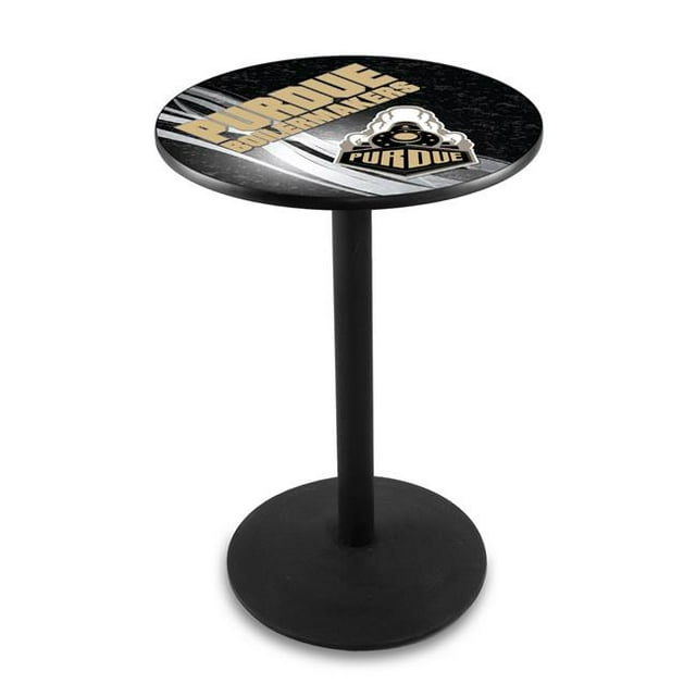 Holland Bar Stool L214B3628Purdue-D2 36 in. Purdue Boilermakers Pub Table with 28 in. Top