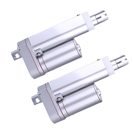 2x DC 12V Heavy Duty Electric Linear Actuator Motor 30mm Stroke Lift ...