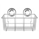 thumbnail image 2 of Cesta de baño profunda, estante de ducha con ventosas, organizador de baño, cesta de almacenamiento, 2 of 7