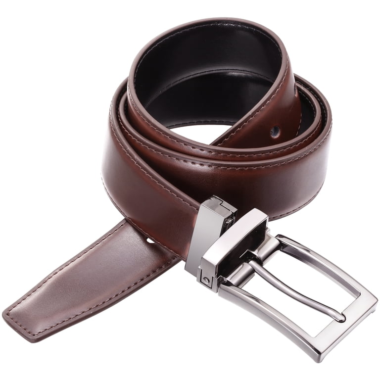 Marino Reversible Leather Belt For Men - Classic Dress Belt  display picture 1