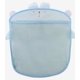 thumbnail image 1 of Organizador de juguetes de baño para bebé, bolsa de almacenamiento de juguetes de baño y bañera, red de malla para accesorios de ducha, 2 ventosas (azul), 1 of 5