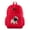 Red, variant on - PD Moreno's Pug Puppy - Cute School Travel Backpack