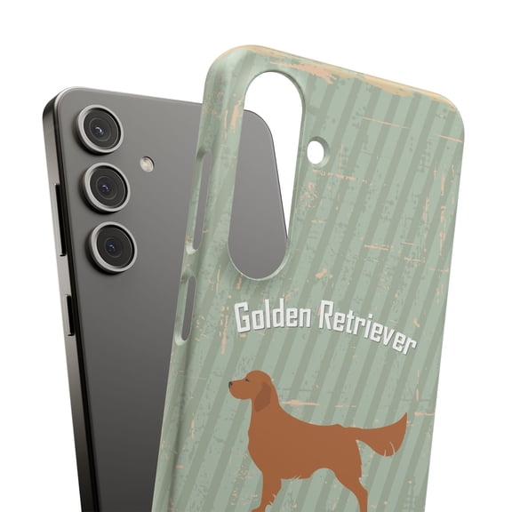 For Samsung Galaxy S22 Plus, Hard Shell, Retriever Dog Print, USA