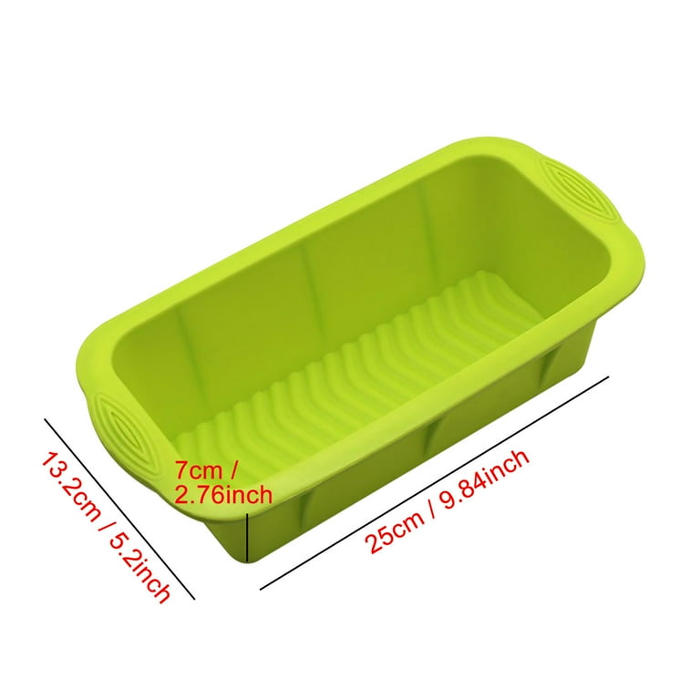 Mini Silicone Loaf Pan - 1 Piece Non-Stick Silicone Bread Loaf Pan, Just  Pop Out Perfect for Bread, Cake, Brownies, Meatloaf, Silicone Baking Molds  for Homemade Breads, Cakes, Meatloaf, Brownies