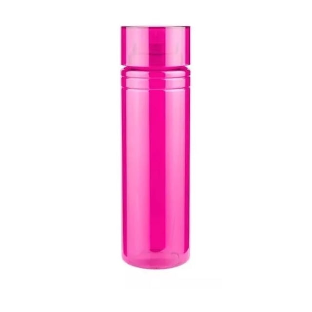 25 Cilindros Plástico Agua 850ml Color Rosa Anfora Botella Agua