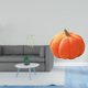 thumbnail image 2 of Adhesivo de pared,Vinilo decorativo de pared con enredaderas colgantes para dormitorio (DIY),Almohadas de calabaza de Halloween,Cojines de calabaza de Halloween,suaves,para decoración del, 2 of 8