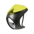 thumbnail image 4 of jiaping Headlight Fairing Screen Cowl Cover Motorcycle Windshield for Motorbike Matte Matte Black Yellow, 4 of 9