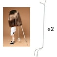 thumbnail image 4 of YISITIAN 2X BJD Doll Stand Iron Invisible Holder Racks for 1/6 Blythe Dolls Display Bracket CJ919-16517, 4 of 7