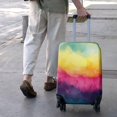 thumbnail image 3 of Colorful Tie Dye Wave Pattern Luggage Cover Fashion Suitcase Cover Baggage Covers Fit 25-28 Inch Luggage (Go Travel), 3 of 5