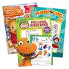 PBS Kids Dinosaur Train, Word Girl, and Daniel Tiger's Neighborhood 3-Pack Educational, Early Learning Coloring and Activity Workbooks with Stickers