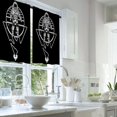 thumbnail image 2 of LALILO Kitchen Curtains and Valances Set of 3 36" Astronaut Window Treatment Tiers for Window Decor, 2 of 5