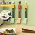 thumbnail image 2 of CAROOTU Silicone Anti-Scalding Food Clip Multifunctional High Temperature Resistant Barbecue Steak Clamp Practical Kitchen Tool, 2 of 7