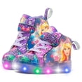thumbnail image 1 of Tenis Luz Led Niña Moda Multicolor Estrellas Princesa 15-21 lila 15, 1 of 6