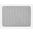 thumbnail image 1 of Geometric Circle Bath Mat, Vinyl Records Inspired Concentric Rings with Curve Grids Artwork Print, Non-Slip Plush Mat Bathroom Kitchen Laundry Room Decor, 29.5 X 17.5 Inches, Black Gray, Ambesonne, 1 of 2