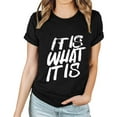 thumbnail image 2 of LSLJS T-Shirt Graphique à Manches Courtes Col Rond Décontracté Printemps et Été pour Femmes, Cadeaux pour Femmes, 2 of 7