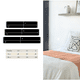 thumbnail image 4 of Pie de cama MACAR camino decorativo tejido artesanal rosa palo, 4 of 4