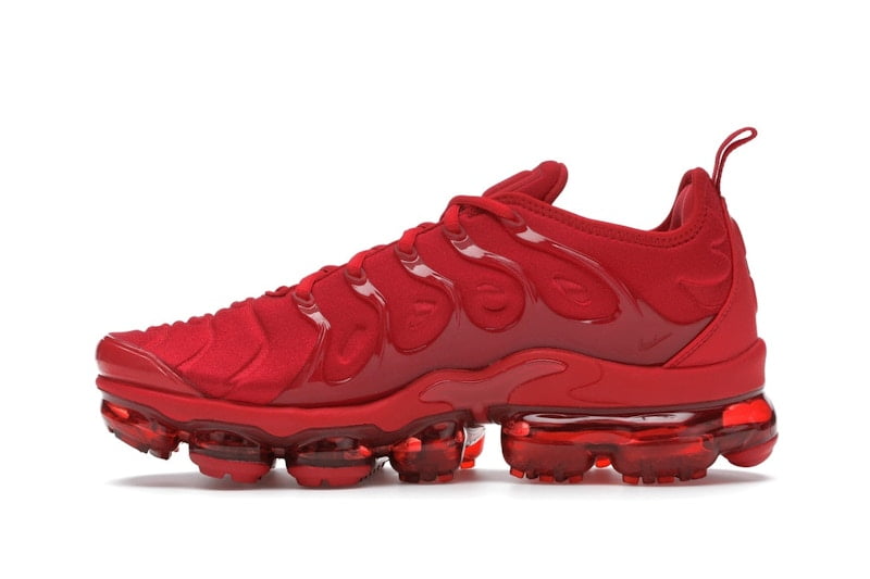 Nike Men's Air VaporMax Plus Triple Red Running Shoes, from StockX