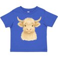thumbnail image 3 of Inktastic Highland Cow Boys or Girls Toddler T-Shirt, 3 of 5