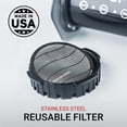thumbnail image 5 of AeroPress Reusable Coffee Filter, Stainless Steel, Compatible with AeroPress Standard Coffee Makers, 1 Pack, 5 of 6