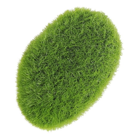 

Artificial Moss Rocks Green Moss Balls Fuzzy Moss Cover Stones Varying Sizes for Floral Design Center Pieces Vases Fillers (Size XS)