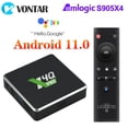 thumbnail image 2 of Ugoos X4Q Pro TV BOX Android 11 Smart TV Box S905X4 DDR4 4GB 32GB Wifi 1000M X4 Cube X4 Pro S905X3 Android 9.0 TVBOX Set top box Tan Jianjun unisex, 2 of 2