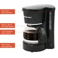 thumbnail image 5 of Elite Cuisine Black 5-Cup Drip Coffee Maker, 5 of 8