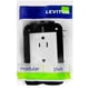 thumbnail image 2 of Contacto Dúplex Leviton Blanco 125-250V Sin Placa, 2 of 3