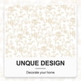 thumbnail image 2 of Lfeey Watercolor Floral Blackout Curtains for Bedroom, Thermal Insulated Grommet Window Drapes,Beige, 42 x 96 Inch, 2 Panels, 2 of 7