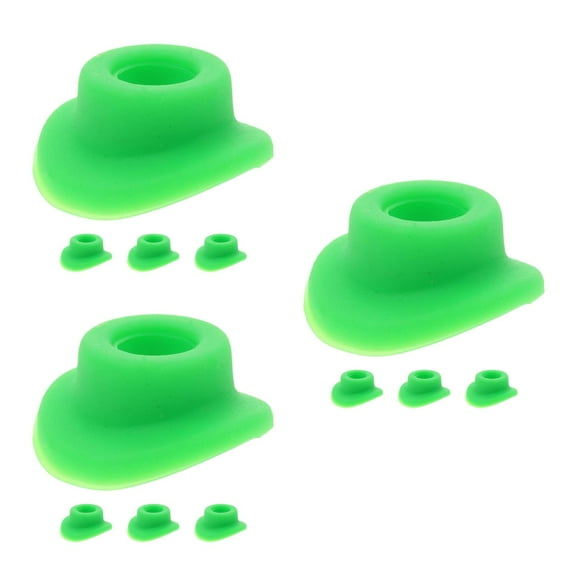 FRCOLOR 3pcs Motorcycle Valve Protection Gaskets 4pcs Waterproof Silicone Valve  Gaskets Motorcycle Engine Cover Seal Gasket Fits All Motorcycles Supplies