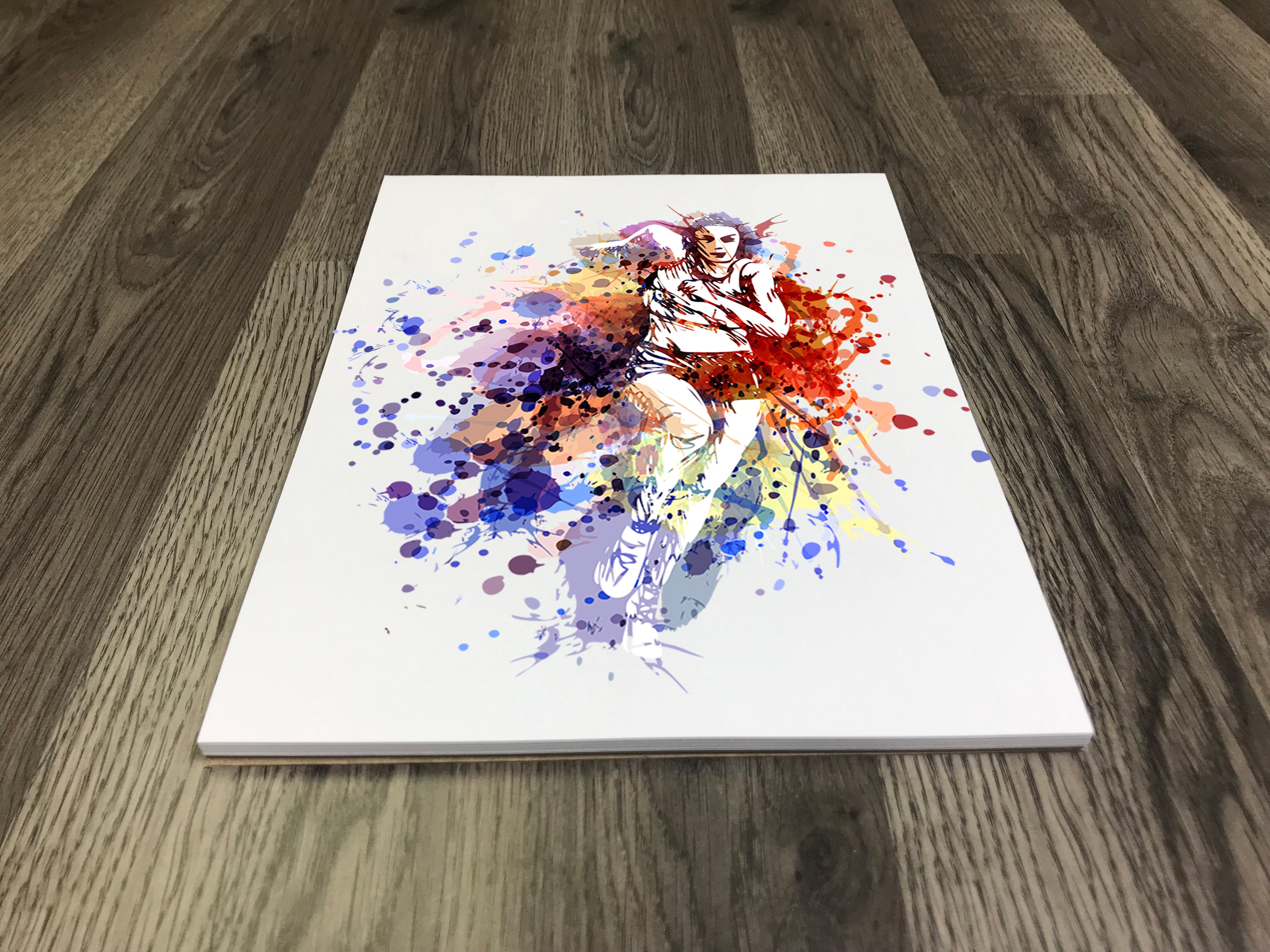 WATERCOLOR Paper : Multi-media paper. Loose Sheet Pack. (8.5" x 11") (100 Sheets)