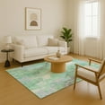 thumbnail image 7 of Addison Rugs Mayfield Premium Machine Washable Transitional Abstract Seafoam Rectangle Rug, 5' x 7'6", 7 of 7