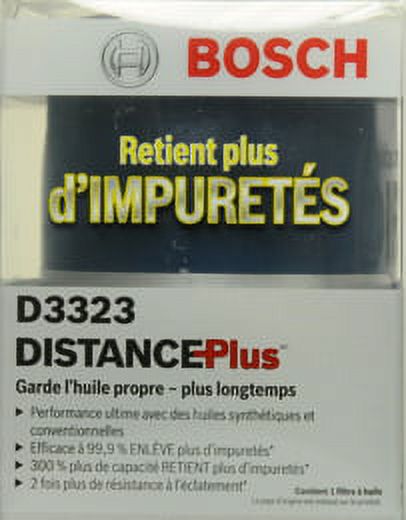 Bosch Distance Plus Oil Filters, Model #D3323 - image 3 of 4