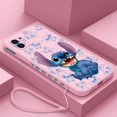 thumbnail image 1 of Disney Stitch-funda de silicona con cordón para teléfono móvil, carcasa para iPhone 15, 14, 13, 12, 11 Pro Max, Mini, X, XR, XS MAX, SE20, 8, 7 Plus, 6, 6S Plus, 1 of 4