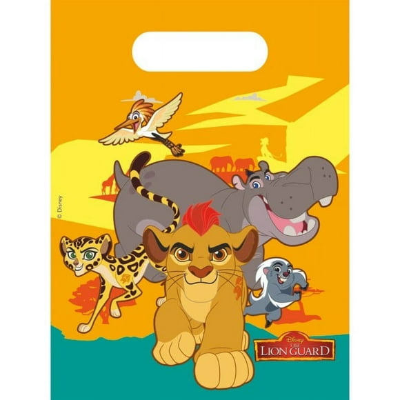 The Lion Guard Sacs de Fête Safari (Pack de 6)