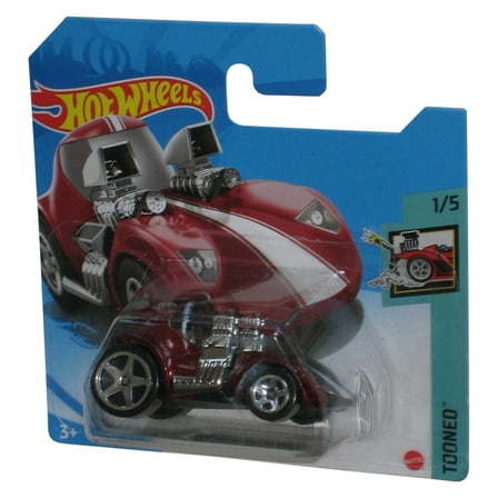 Hot Wheels Red Tooned Twin Mill (2021) 1/5 Toy Car 13/250 - (Short Card)