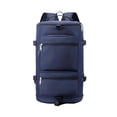 thumbnail image 3 of Sac de Sport, Sac de Sport, Sac à Dos, Sangle Réglable, Sac Fourre-Tout Multifonction, Voyage Bleu Foncé, 3 of 9