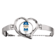 thumbnail image 1 of Cultural Europea nacional griega uu Pulsera pulsera de joyería en forma de corazón Unbranded M, 1 of 3