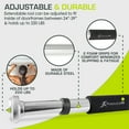 thumbnail image 3 of ProsourceFit Heavy Duty Doorway Mount Pull Up/Chin-Up Bar, Adjustable with Foam Grips for Home Workouts, 3 of 5