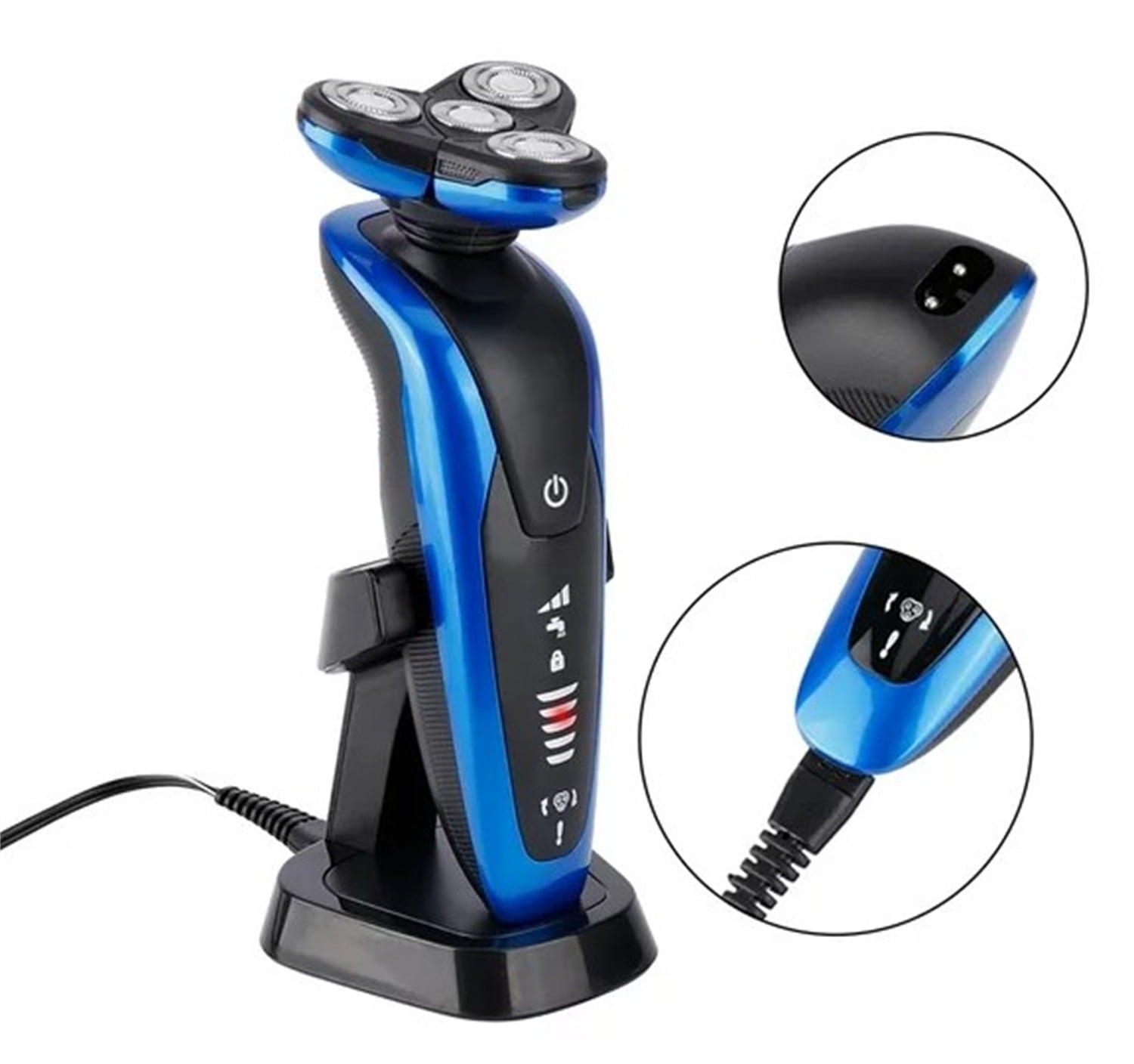 Electric Razor for Men,Bexikou Electric Shavers for Men,Rechargeable Electric Razors for Shaving Face,Electric Razors for Men Face Cordless Floating Head Rechargeable Waterproof Wet Dry