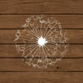 thumbnail image 2 of Robinson, Tamara 26x26 White Modern Wood Framed Museum Art Print Titled - Brown Dandelion II, 2 of 4