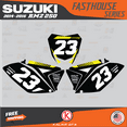 thumbnail image 3 of Kalair GFX Graphics Kit for Suzuki RMZ250 (2014-2016) Fasthouse Series, 3 of 5