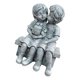 thumbnail image 3 of First Kiss Statue Garden Decor Love Girl Boy Kissing Figurine Resin Yard Outdoor Statue, 3 of 3