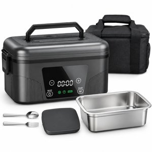 Heated Lunch Box for Men Adults Cordless Electric Lunch Box