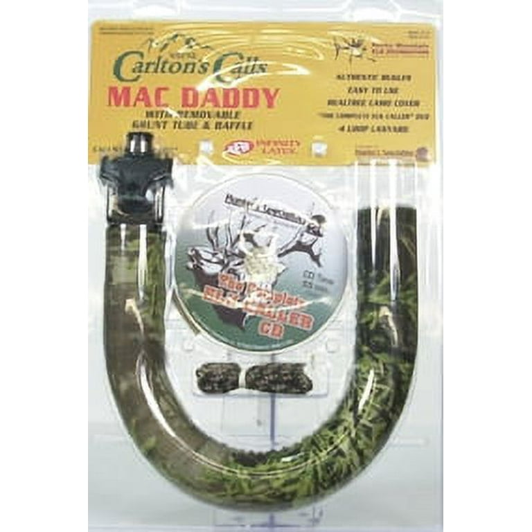 Carlton's Calls Mac Daddy Elk Call with Infinity Latex, Cow Grunt