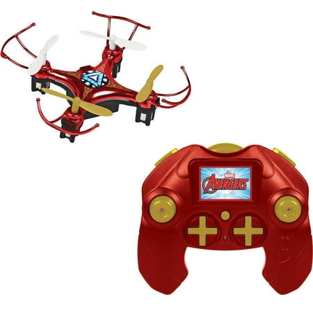 Marvel Avengers Iron Man Micro Drone 4.5-Channel 2.4GHz RC Quadcopter Marvel Avengers Iron Man Micro Drone 4.5-Channel 2.4GHz RC Quadcopter