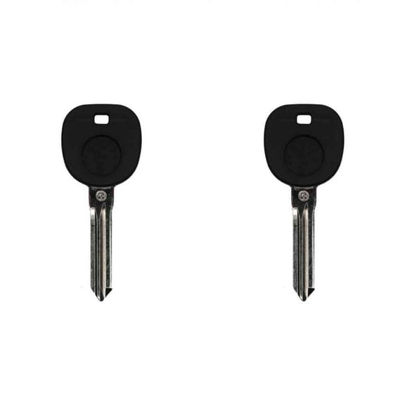 Keys4Less Replacement Transponder B111 Ignition Car Key for Chevrolet Silverado 2009 Part number 23372322 Chip ID 46 (Circle ) Pack of 2