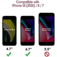 thumbnail image 2 of Silicone Case for iPhone SE 2nd Generation, iPhone 8 and iPhone 7, 4.7-Inch, Silky-Soft Touch Full-Body Protective Case, Shockproof Cover with Microfiber Lining (Dragon Fruit), 2 of 7