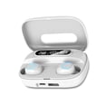 thumbnail image 2 of Auriculares Bluetooth-Compatible con Auriculares In-Ear Pantalla digital Portátil Portátil Portátil Portátil Música Sonido Auriculares con caja de carga Blanco seitruly EL017146-02B, 2 of 7